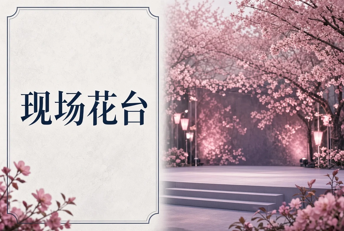 现场花台栏目插图